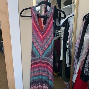 High low pattern dress from urban outfitters